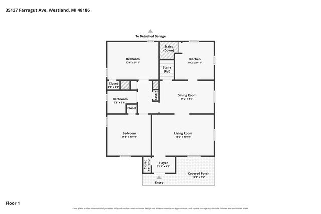 35127 Farragut, Westland, MI 48186