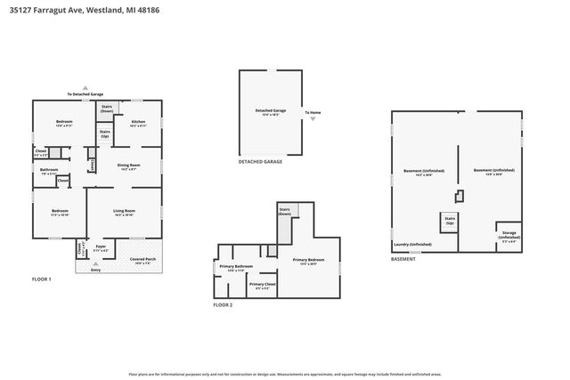 35127 Farragut, Westland, MI 48186