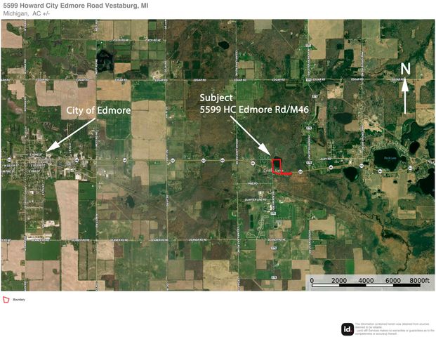 5599 Howard City Edmore Road, Home Twp, MI 48891