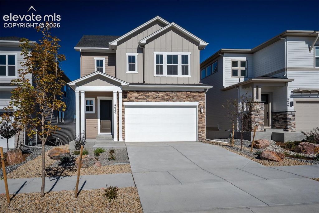 9040 Frolic View, Colorado Springs, CO 80924 — exterior