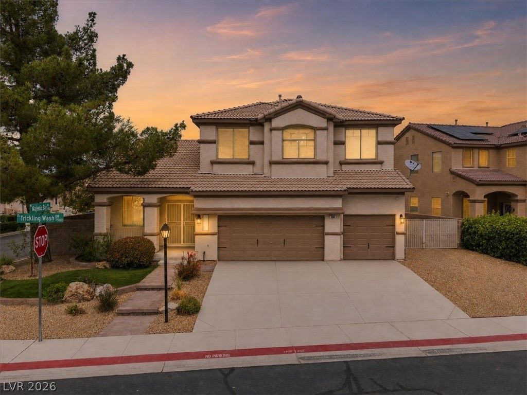 7501 Trickling Wash Drive, Las Vegas, NV 89131 — exterior