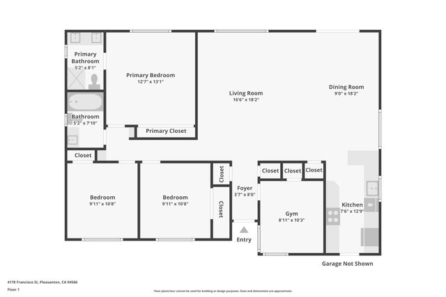 4178 Francisco St, Pleasanton, CA 94566