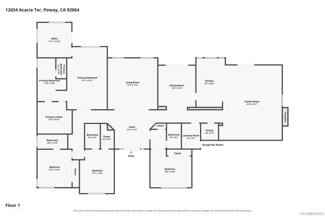 12654 Acacia Ter, Poway, CA 92064