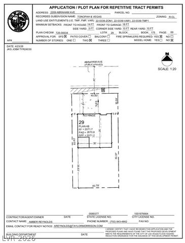 2209 Abraham Avenue, Las Vegas, NV 89106