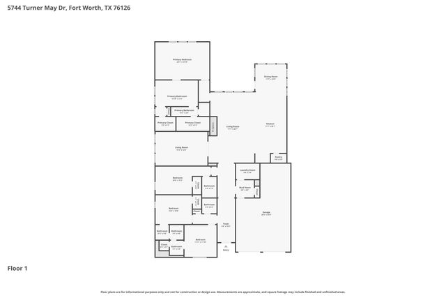 5744 Turner May Drive, Fort Worth, TX 76126