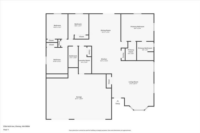 9704 W Nick Ave, Cheney, WA 99004