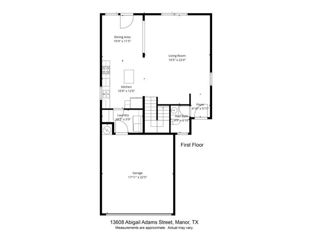 13608 Abigail Adams ST, Manor, TX 78653