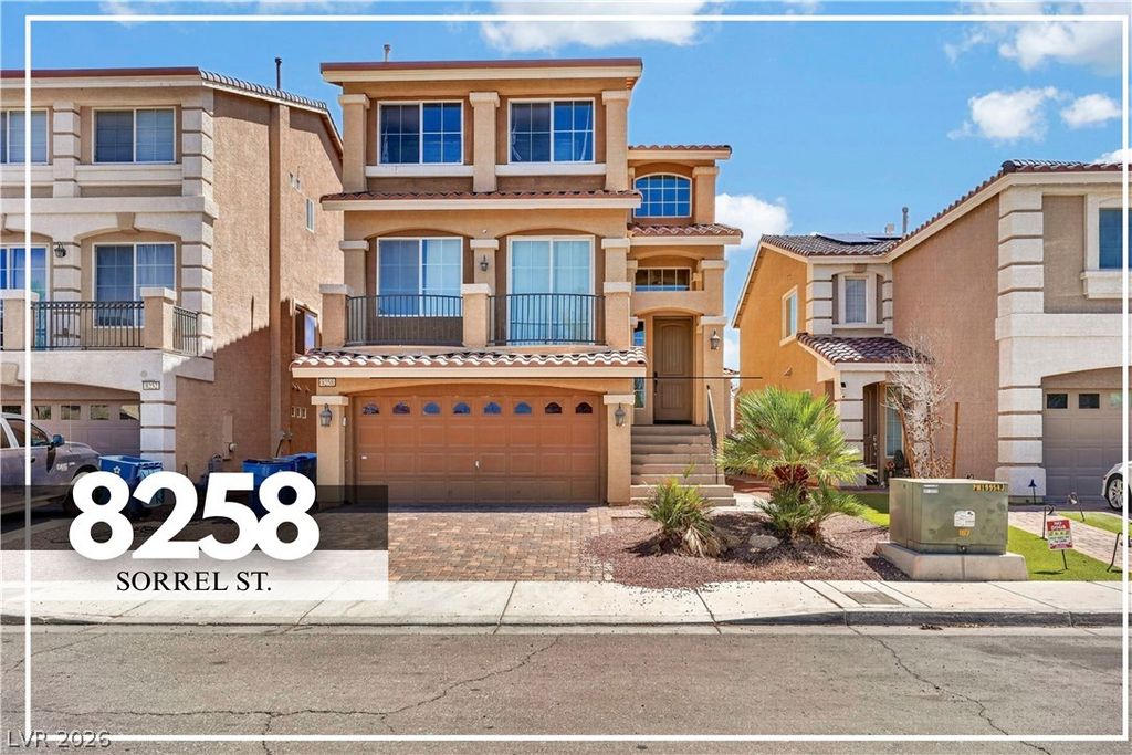 8258 Sorrel Street, Las Vegas, NV 89139 — exterior