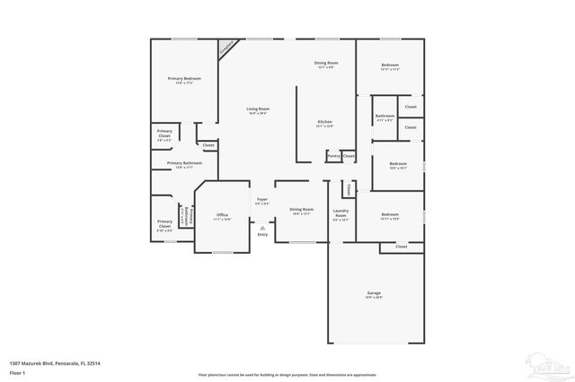 1307 Mazurek Blvd, Pensacola, FL 32514