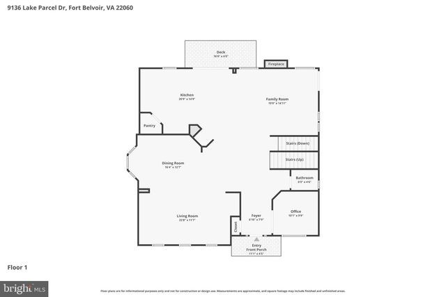 9136 LAKE PARCEL DR, Fort Belvoir, VA 22060