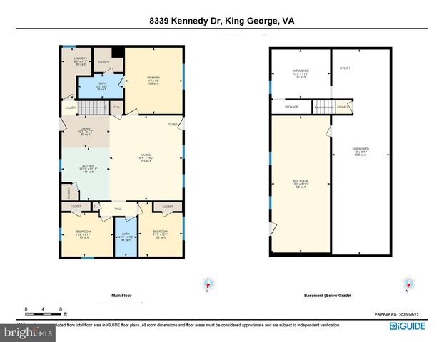 8339 KENNEDY DR, King George, VA 22485