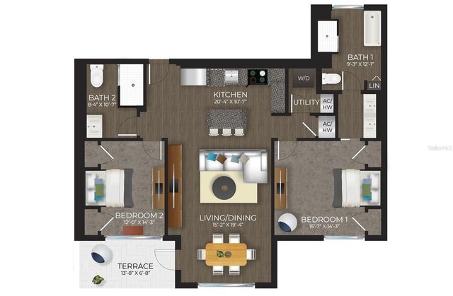 536 BAHIA BEACH BOULEVARD 436C, Ruskin, FL 33570