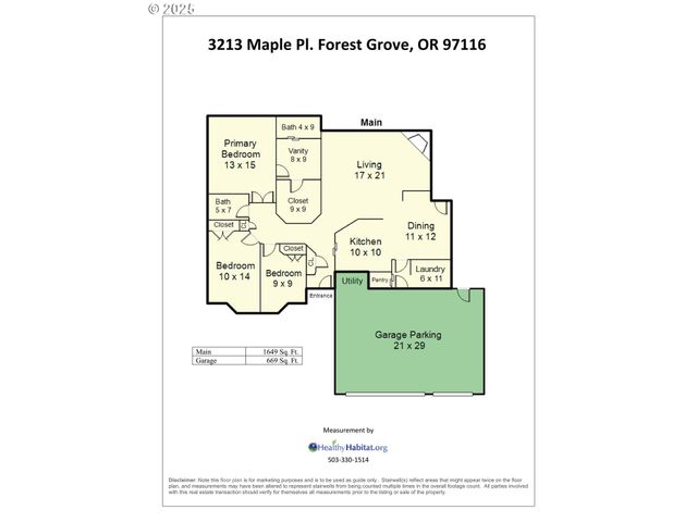 3213 MAPLE Pl, Forest Grove, OR 97116
