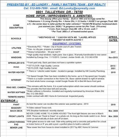 9801 Talleyran DR, Austin, TX 78750