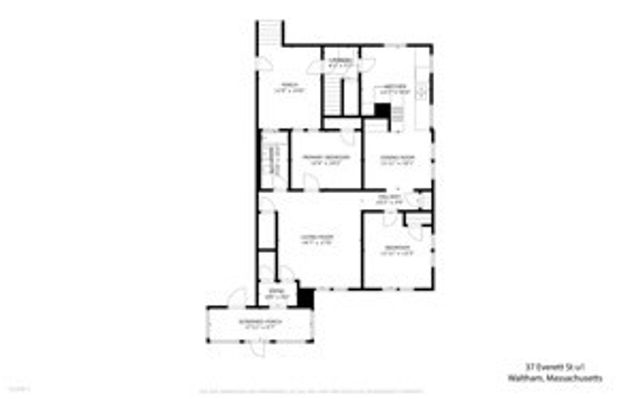 37 Everett St 1, Waltham, MA 02453