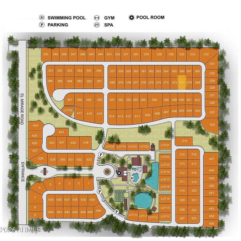 Image 87 of property listing at 16101 N EL MIRAGE Road 371, El Mirage, AZ 85335