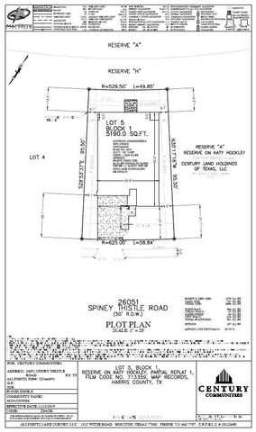 26051 Spiney Thistle Road, Katy, TX 77493