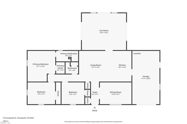 513 Corapeake DR, Chesapeake, VA 23322