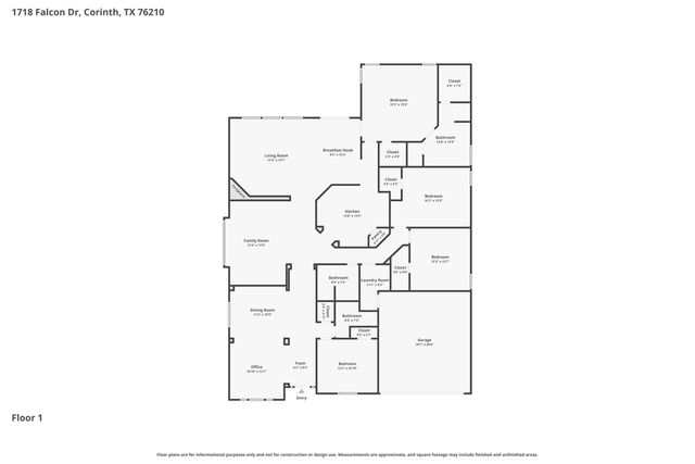 1718 Falcon Drive, Corinth, TX 76210