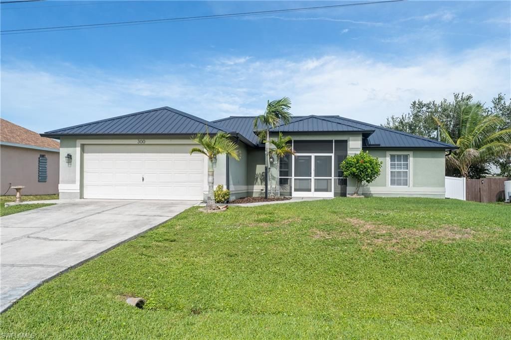 300 NW 22nd PL, CAPE CORAL, FL 33993 — exterior