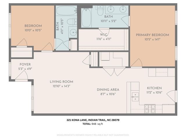 321 Kona Lane, Indian Trail, NC 28079