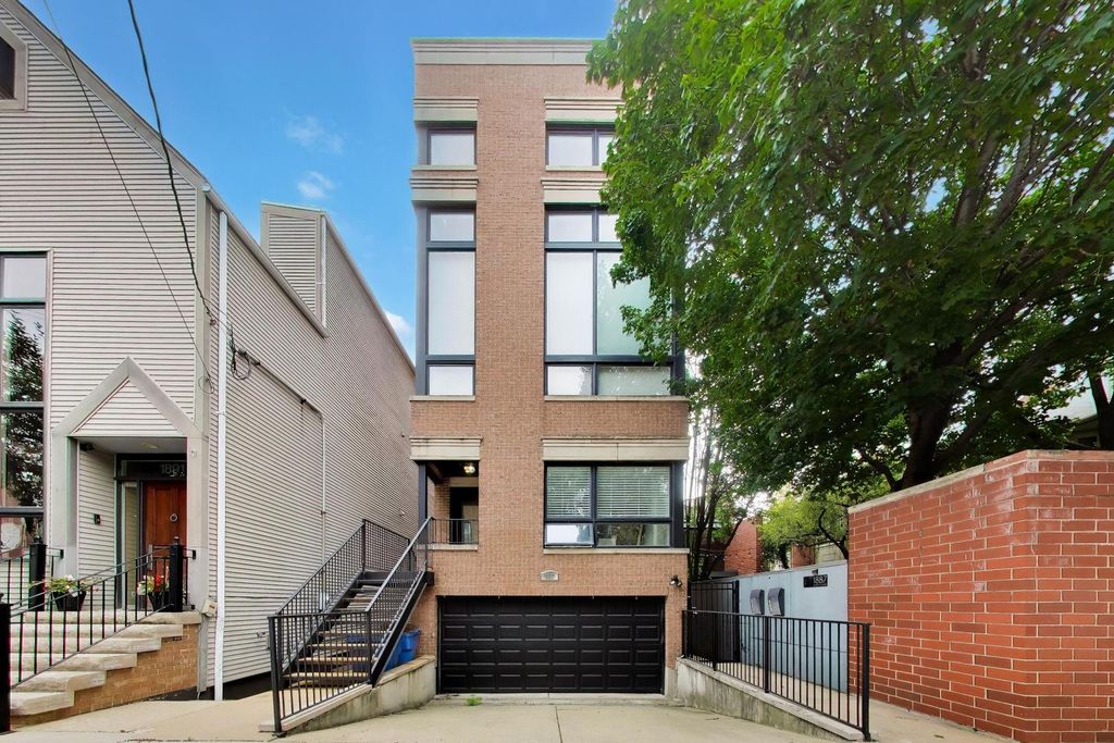 1887 N POE Street 1R, Chicago, IL 60614 — exterior