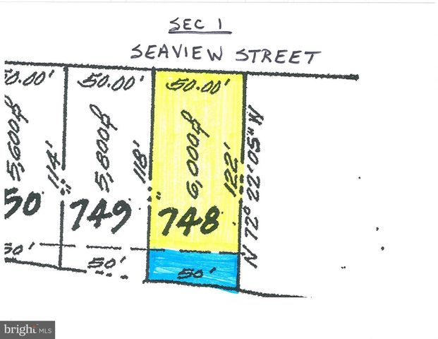 748 SEAVIEW ST, Greenbackville, VA 23356