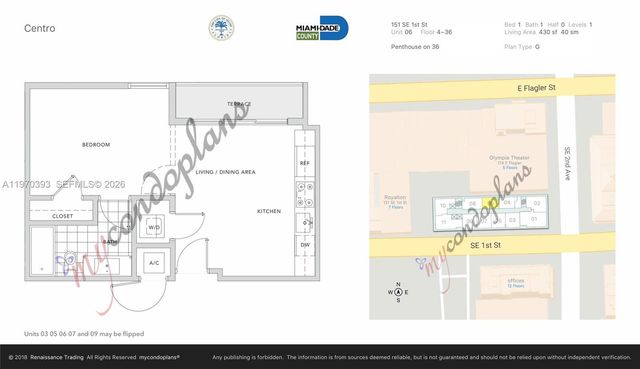 151 SE 1st St 506, Miami, FL 33131