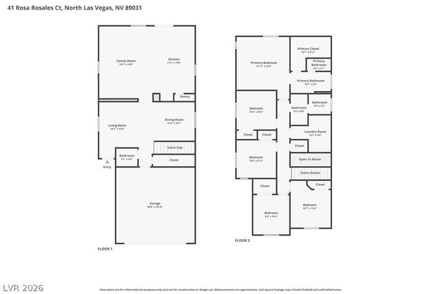 41 Rosa Rosales Court, North Las Vegas, NV 89031