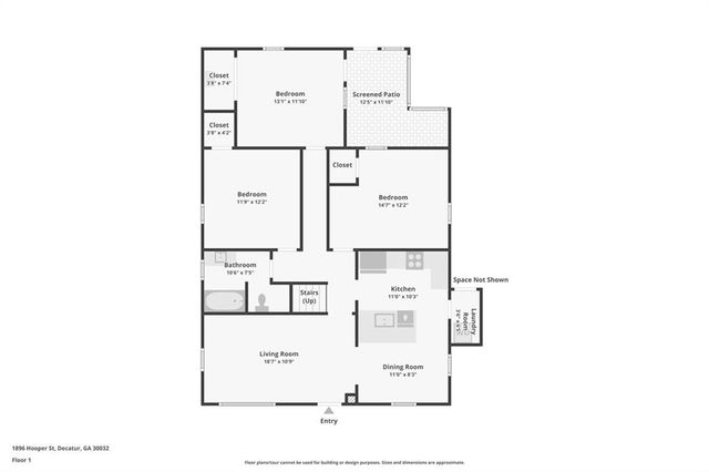 1896 Hooper Street, Decatur, GA 30032