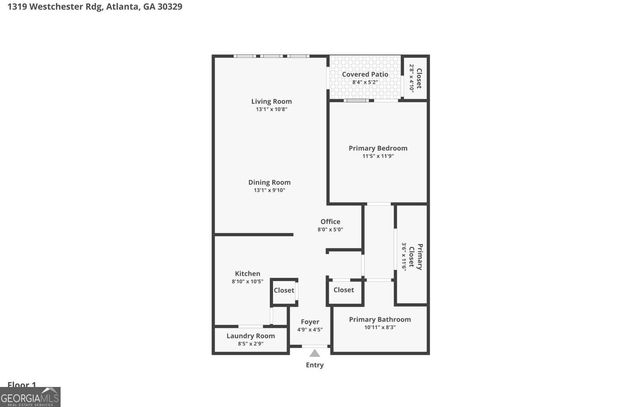 1319 Westchester Ridge NE, Atlanta, GA 30329