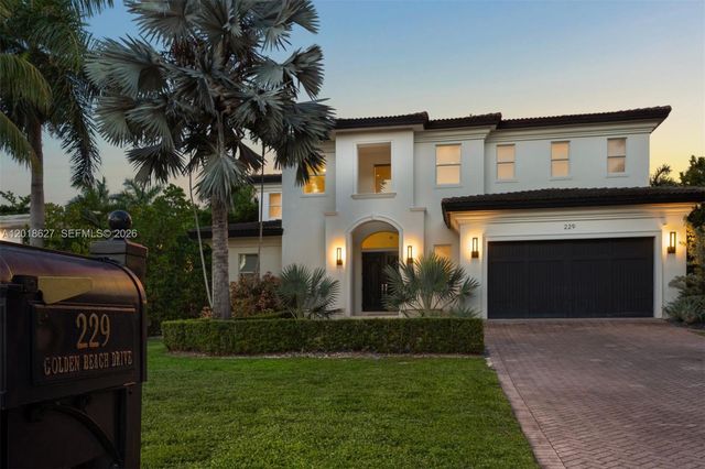 229 Golden Beach Drive, Golden Beach, FL 33160