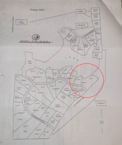 717 Hidden Lake Drive, Powderly, TX 75473