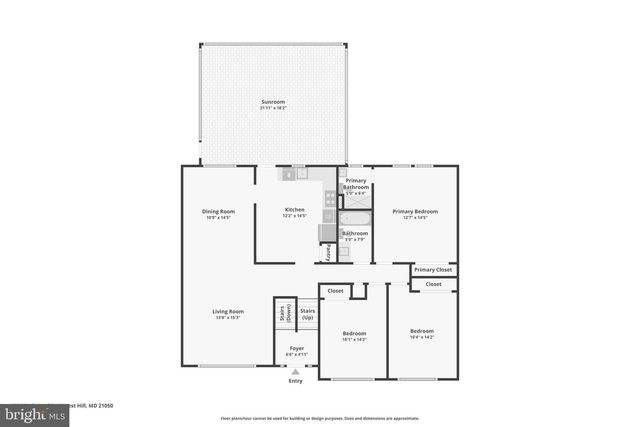 1906 PARKWOOD DR, Forest Hill, MD 21050