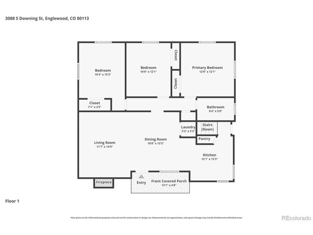 3088 S Downing St, Englewood, CO 80113