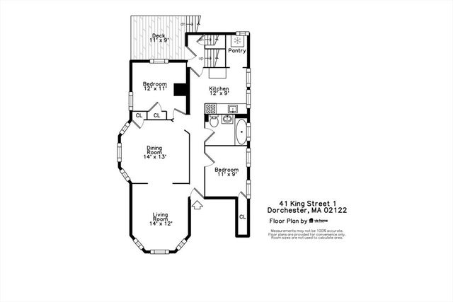 41 King St 1, Boston, MA 02122