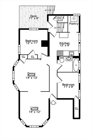 41 King St 1, Boston, MA 02122