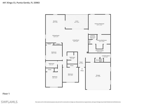 441 Xingu CT, Punta Gorda, FL 33983