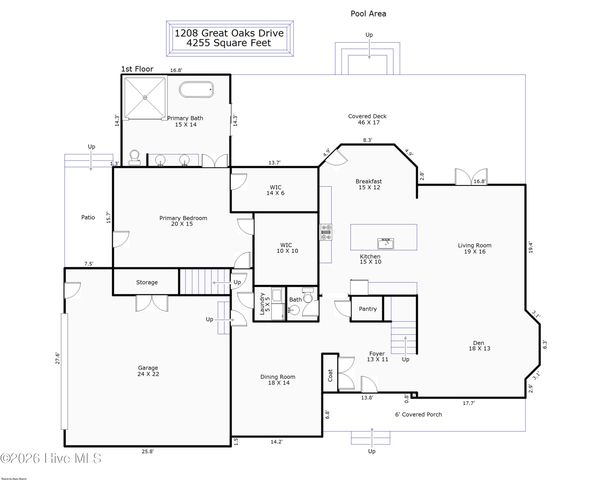 1208 Great Oaks Drive, Wilmington, NC 28405