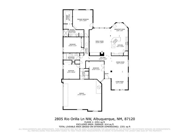 2805 Rio Orilla Lane NW, Albuquerque, NM 87120