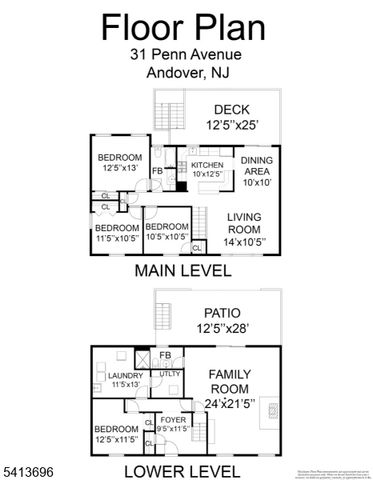 31 PENN AVENUE, Andover Twp., NJ 07860