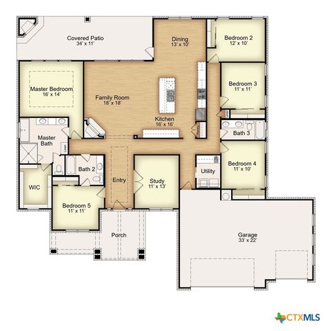 10809 Saddlesoap Cove, Temple, TX 76502