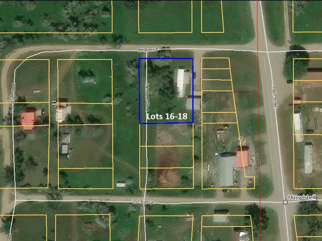 Lots 16-18 1st Ave, Musselshell, Other, MT 59059