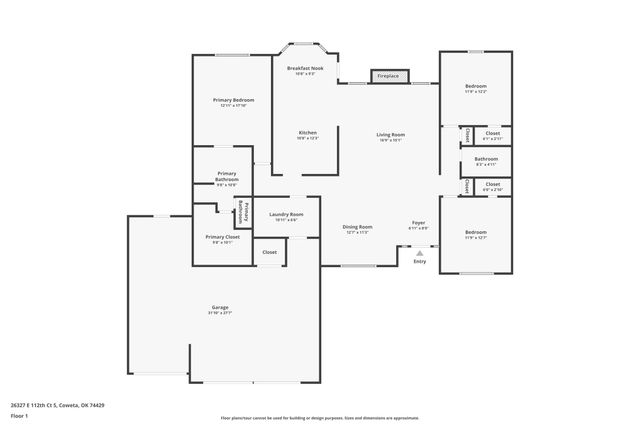 26327 E 112th Court S, Coweta, OK 74429