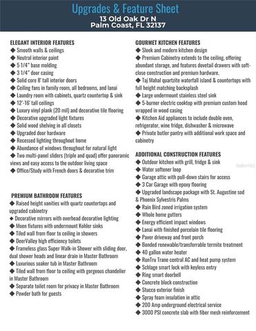 13 OLD OAK DRIVE N, Palm Coast, FL 32137