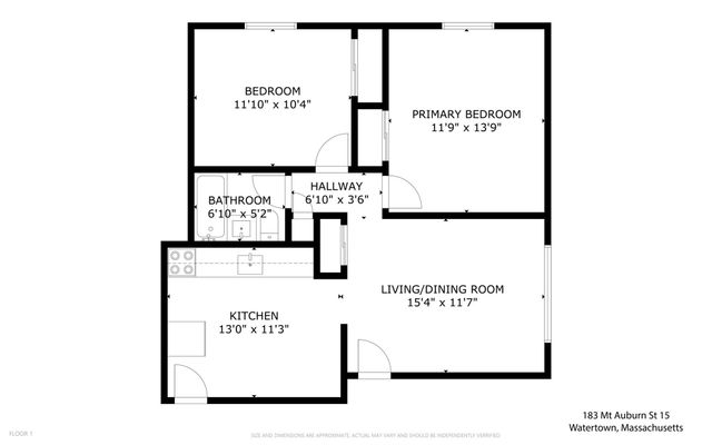 183 Mt Auburn St 15, Watertown, MA 02472