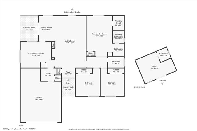 8906 Sparkling Creek DR, Austin, TX 78729