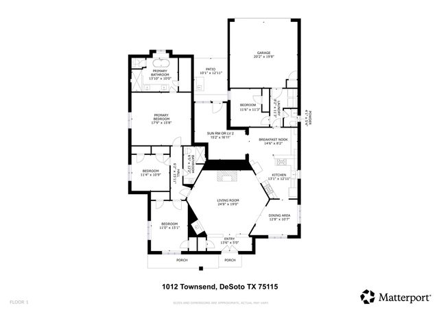 1012 Townsend Lane, Desoto, TX 75115