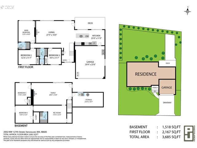 2002 Nw 127TH St, Vancouver, WA 98685