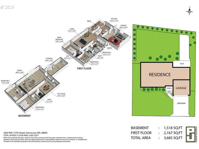 2002 Nw 127TH St, Vancouver, WA 98685